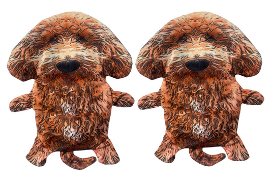 *SALE* Piggy Poo and Crew Goldendoodles Crinkle Squeaker Toys - Bundle of 100 - $2 Each! for Dogs Puppies Small Animal Fetch Toys