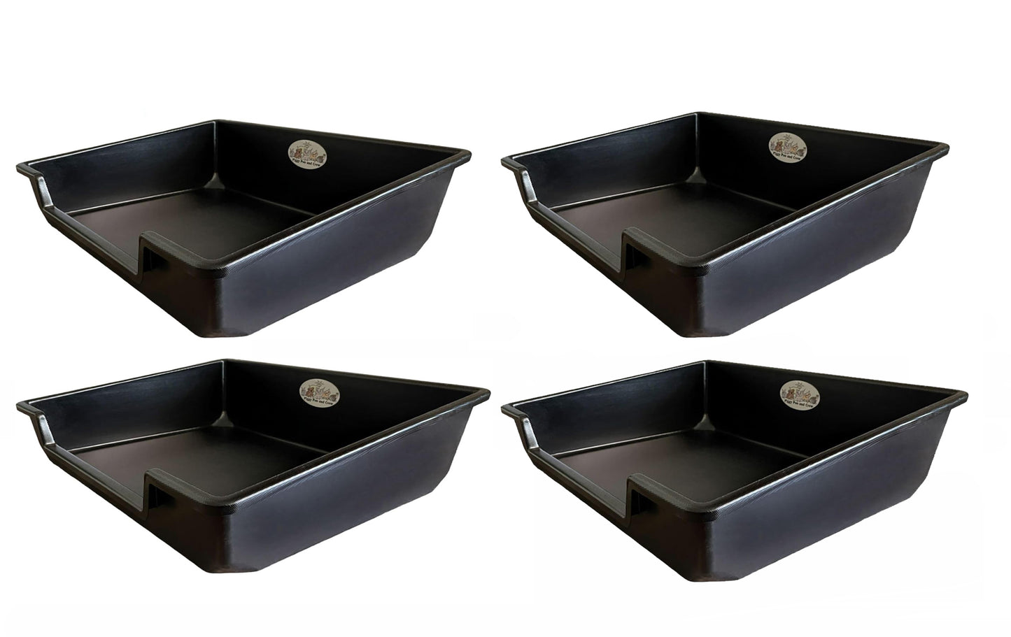 Piggy Poo and Crew Extra Large Litter Box - for Pigs Dogs Rabbits Goats or any animals big or small