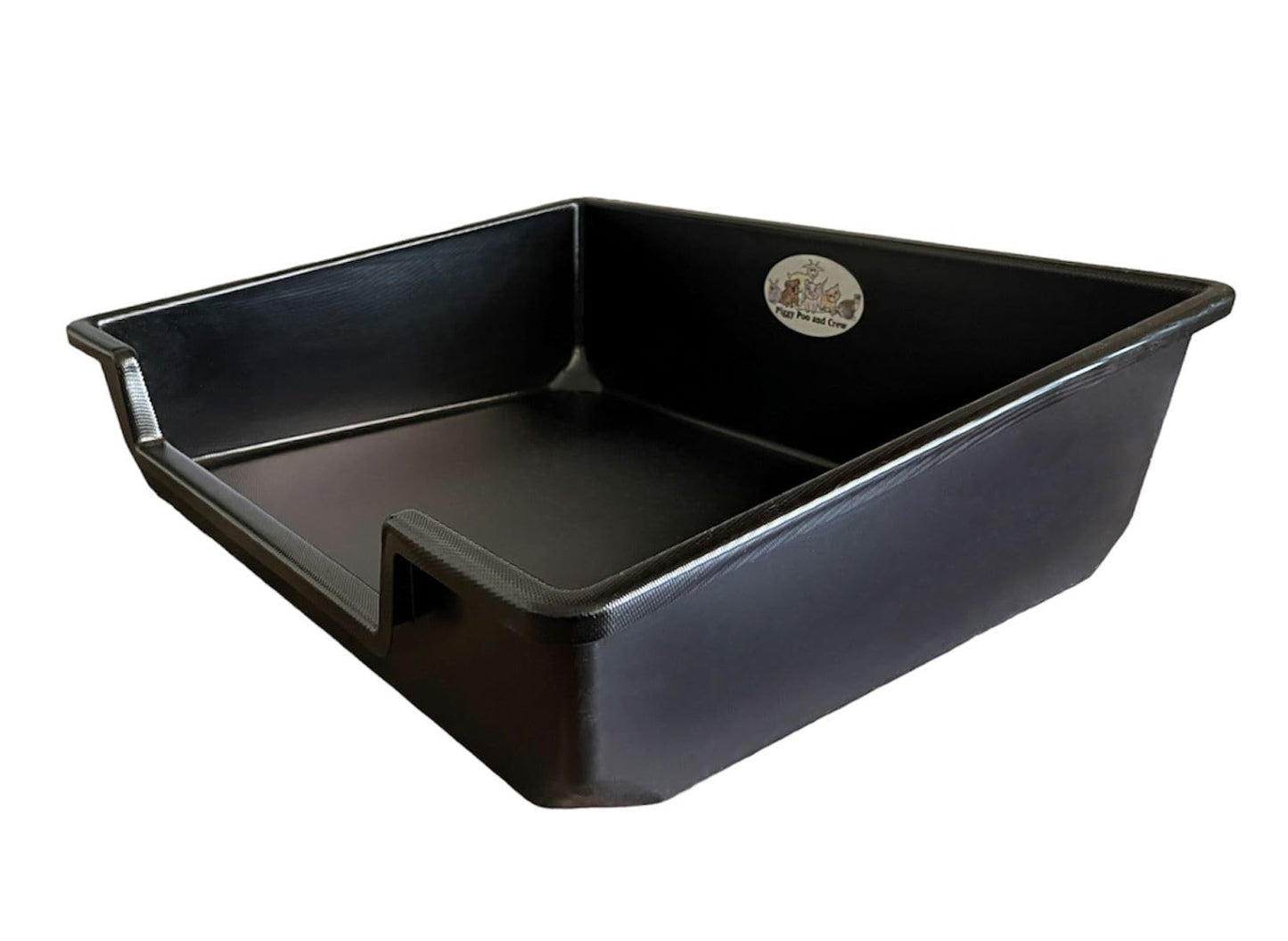 Piggy Poo and Crew Extra Large Litter Box - for Pigs Dogs Rabbits Goats or any animals big or small