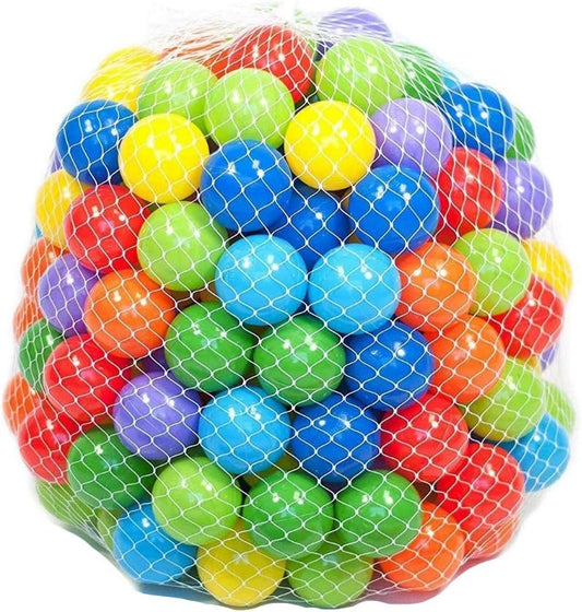 Piggy Poo and Crew 50 Crush Proof Ball Pit Game Balls - 2.75" Commercial/Home Grade