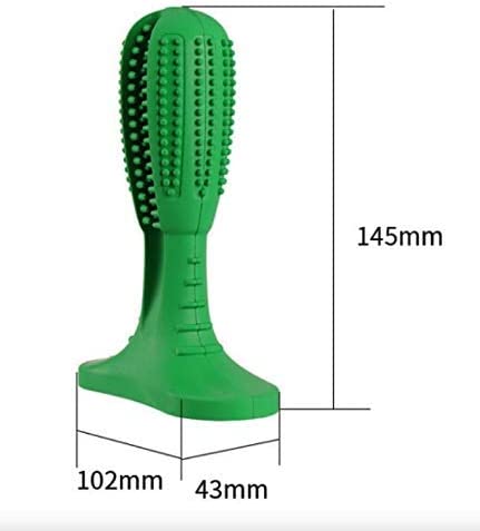 Piggy Poo and Crew Pig Peanut Butter Chew Toy or Toothpaste Dental Stick - Durable Eco-Friendly Silicone Pet Toy