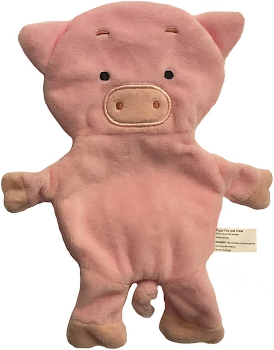 Piggy Poo and Crew Farm Animals Crinkle Squeaker Toy Set Four Pack