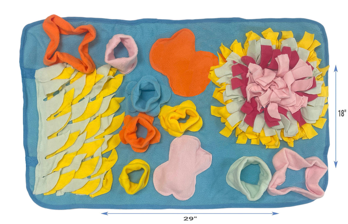 Piggy Poo and Crew Pig Rooting Snuffle Mat Combo Pack, 3 Count