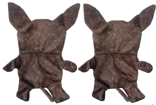 Piggy Poo and Crew Chihuahua Crinkle Squeaker Toy - 2 Pack