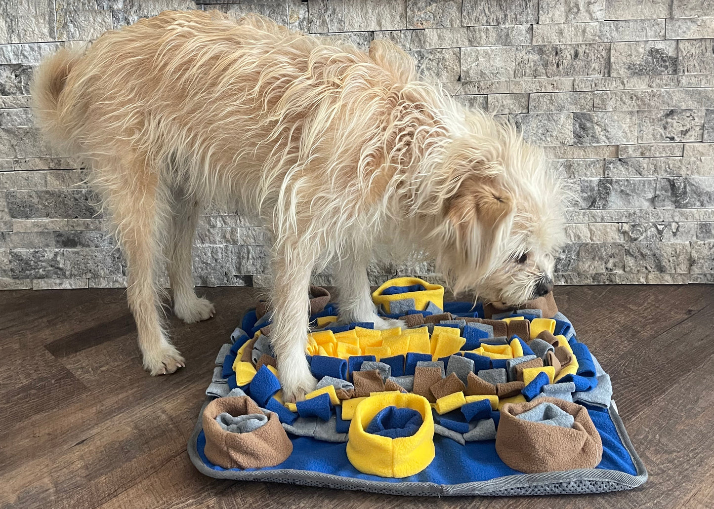 Piggy Poo and Crew Dichromatic Snuffle Mat for Dog’s Perception of Color