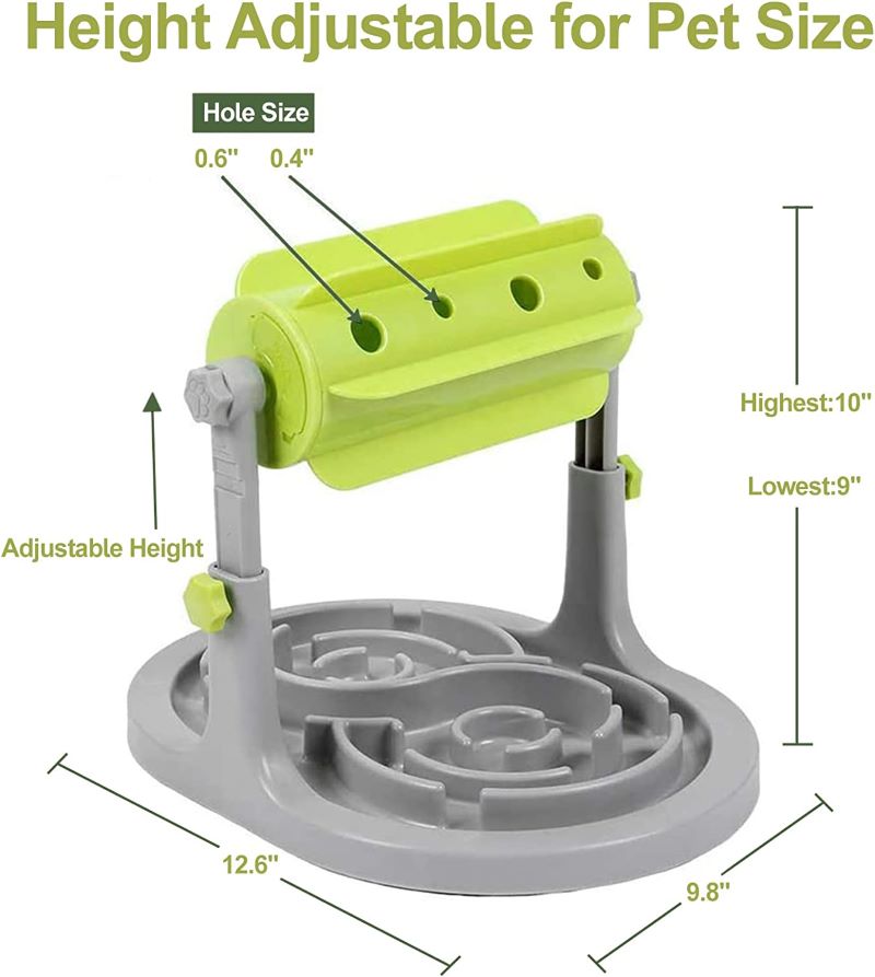 Multi-Pet Roller Slow Feeder Game for Dogs, Cats, Rabbits, Pigs & Small Animals