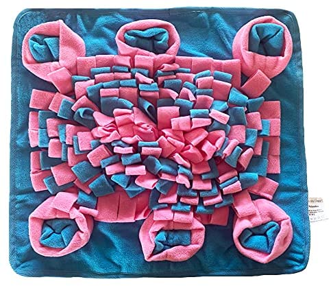 Piggy Poo and Crew Pet Snuffle Activity Mat Pink and Blue