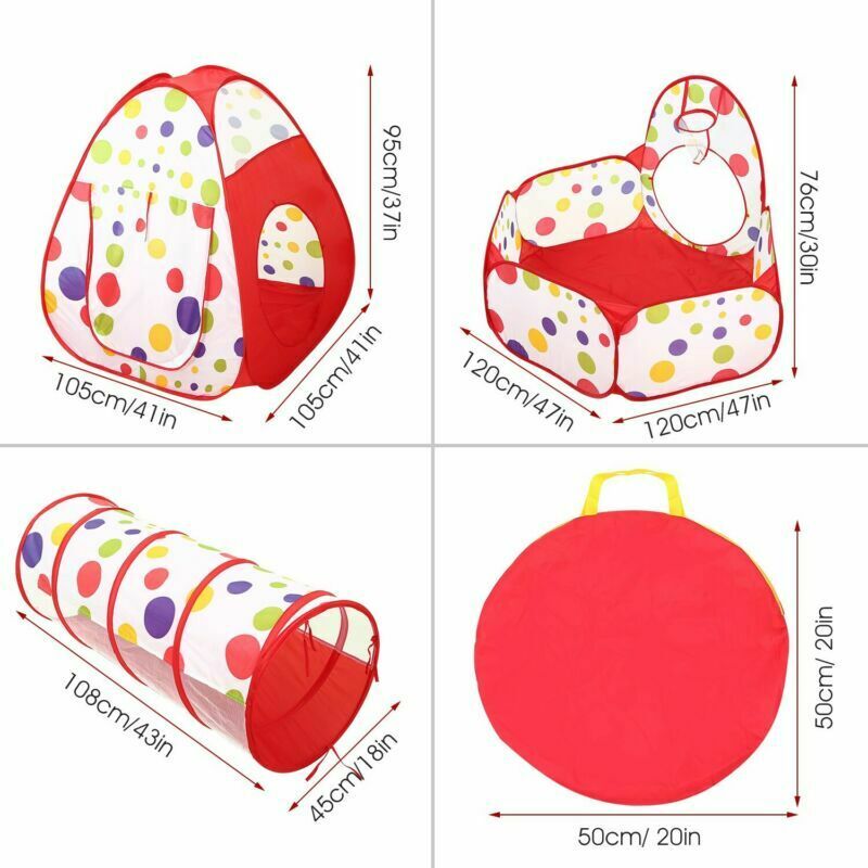 Piggy Poo and Crew Interactive Pet Tunnel and Ball Pit | Fun Pet Playhouse | Includes 50 Balls | Collapsible Design | Indoor/Outdoor - for Dogs, Pigs, Cats, Rabbits, and other Small Animals